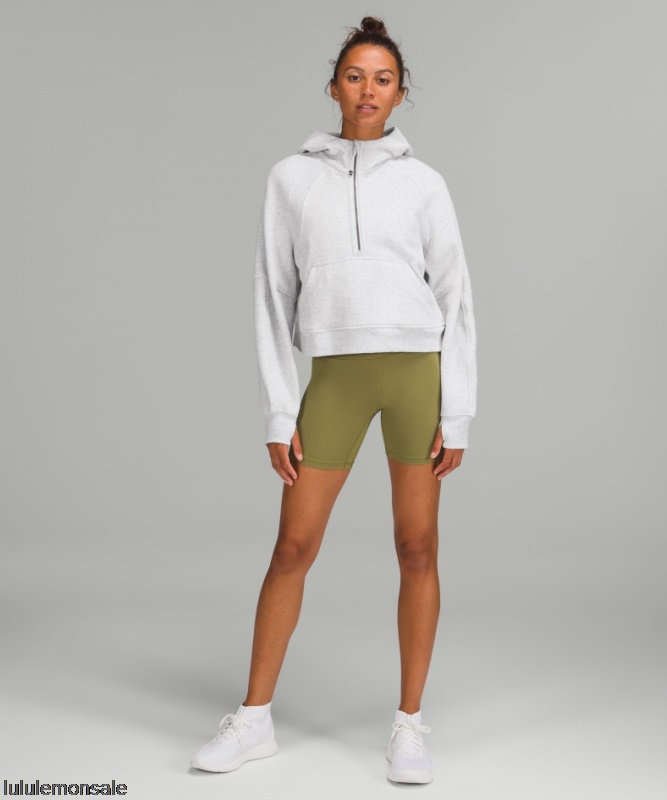Lululemon Damen DELULU186 | Scuba-Oversized-Hoodie Mit Halbem Reißverschluss Meliert
